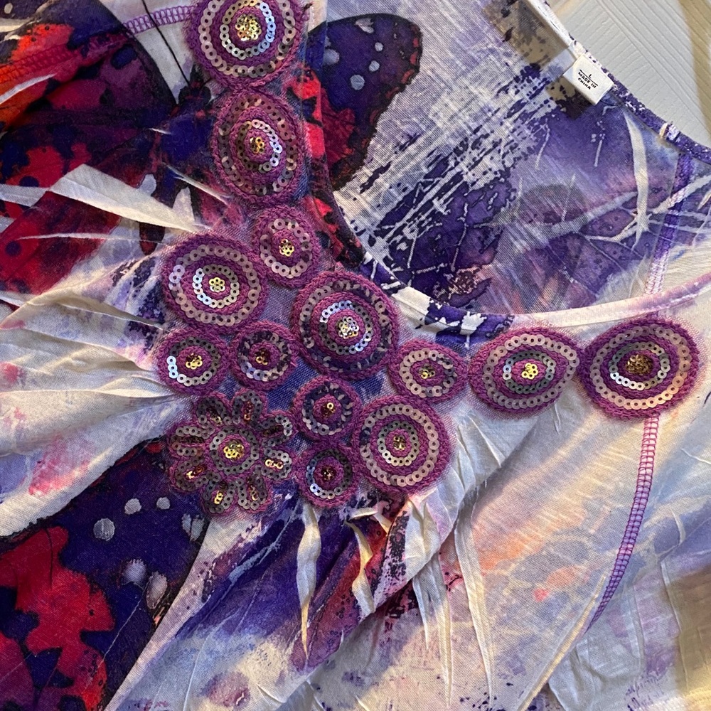Cato butterfly t-shirt